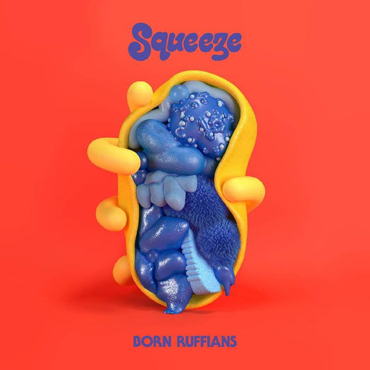 Born Ruffians/Squeeze (Cloudy Red Vinyl) [LP]