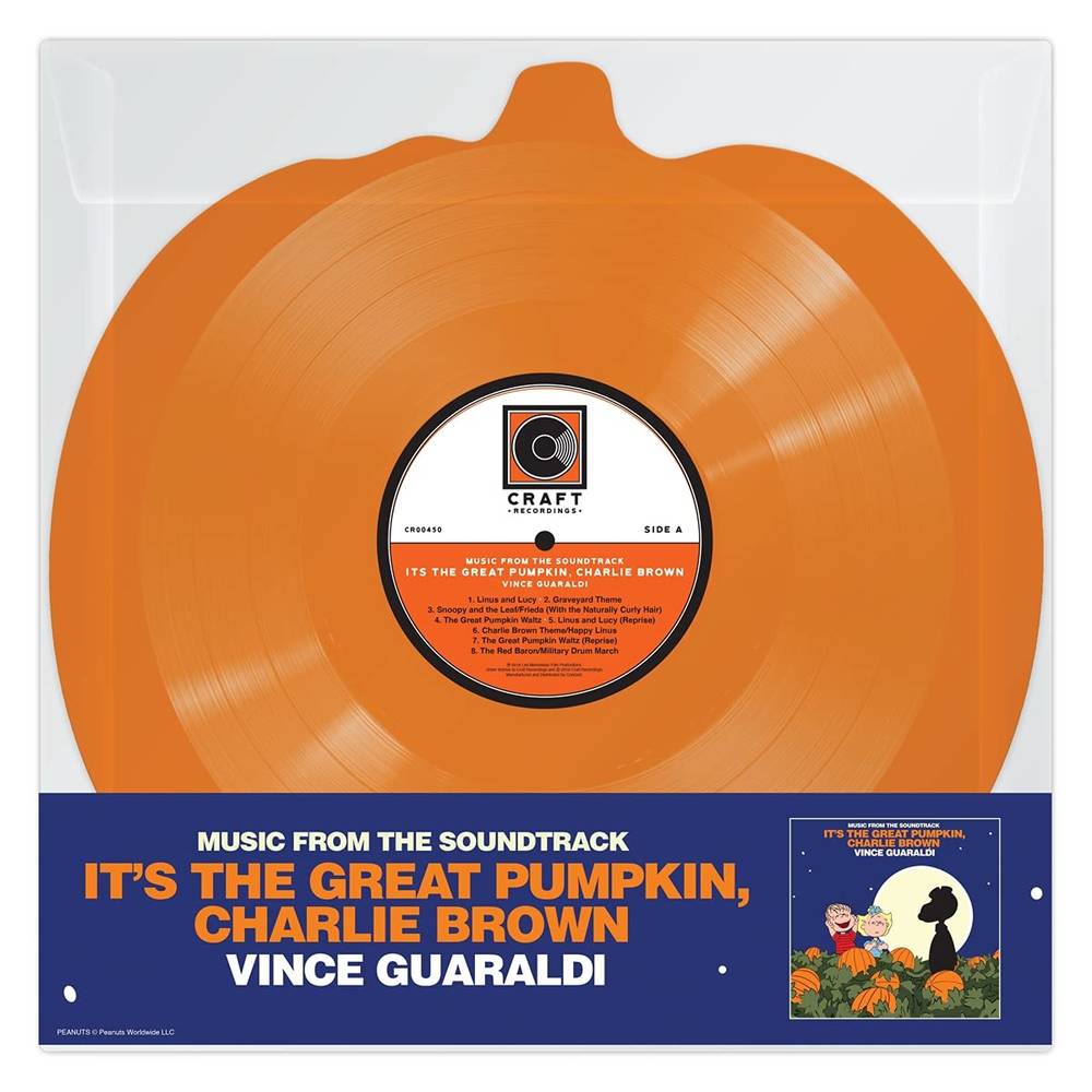 Soundtrack (Vince Guaraldi)/It's the Great Pumpkin Charlie Brown (Pumpkin Shaped Picture Disc) [LP]