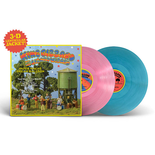 King Gizzard & The Lizard Wizard/Paper Mache Dream Balloon (Pink & Blue Vinyl) [LP]