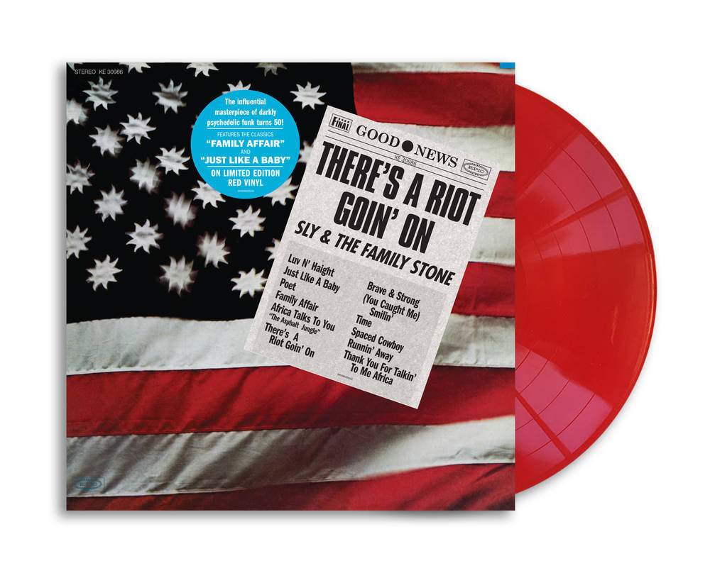 Sly & The Family Stone/There's A Riot Goin' On (Red Vinyl) [LP]