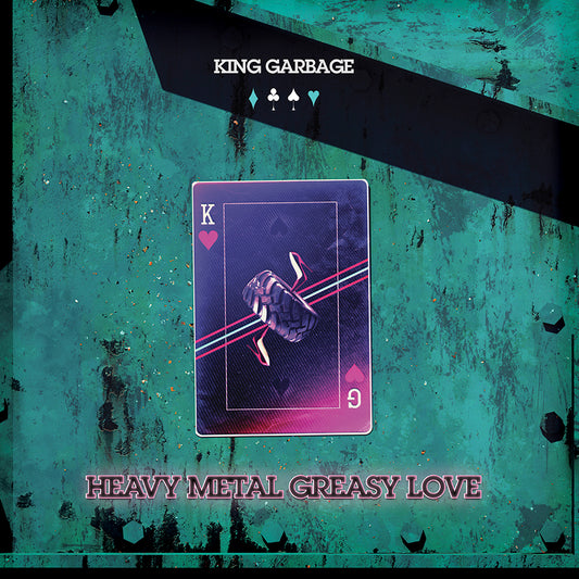 King Garbage/Heavy Metal Greasy Love (Pink Vinyl) [LP]