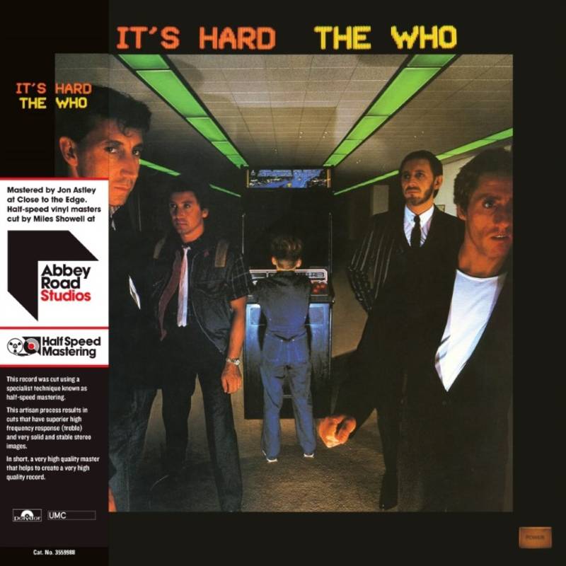 Who, The/It's Hard: 40th Ann. (2LP Half Speed Master Orange/Yellow Vinyl) [LP]