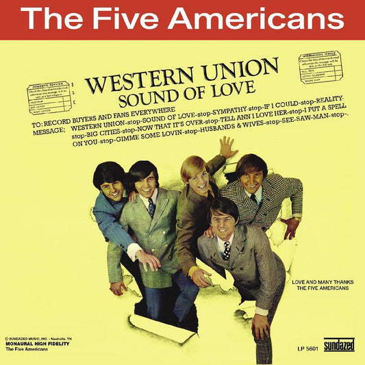 Five Americans, The/Western Union: Sound Of Love (Gold Vinyl) [LP]