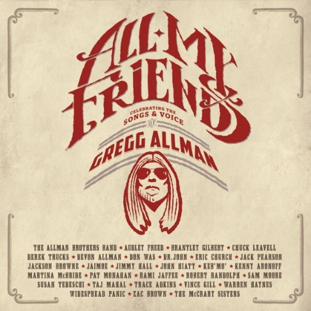 Various Artists/All My Friends: Celebrating the Songs & Voice of Gregg Allman (4LP/Gold Vinyl) [LP]