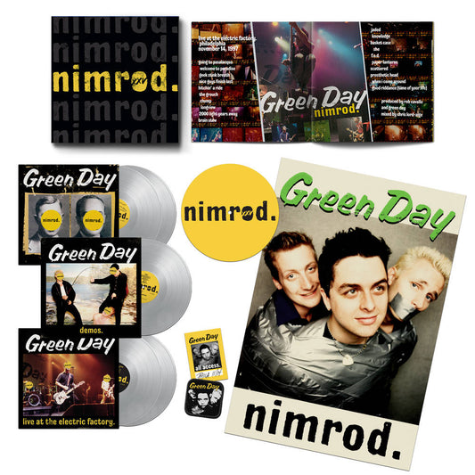 Green Day/Nimrod: 25th Anniversary (5LP Silver Vinyl Boxset) [LP]
