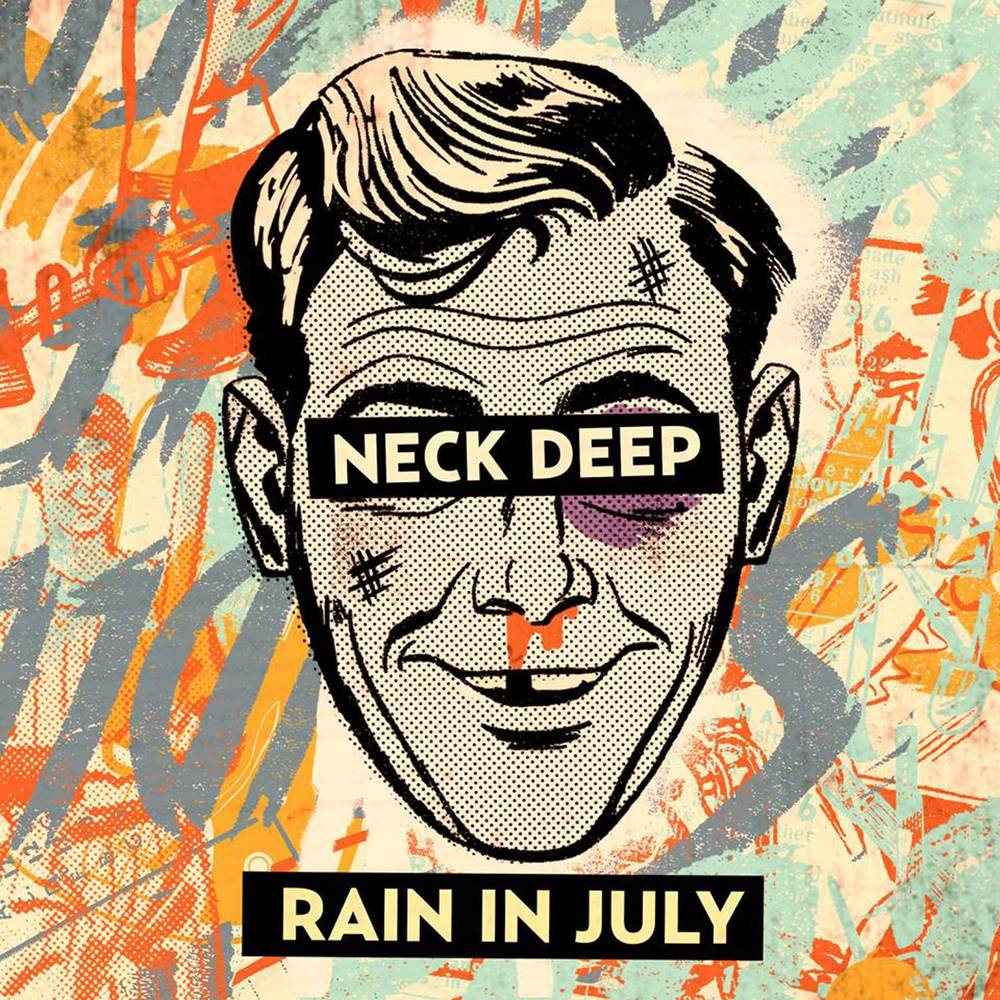 Neck Deep/Rain In July (Orange Vinyl 10th Anniversary Edition) [LP]