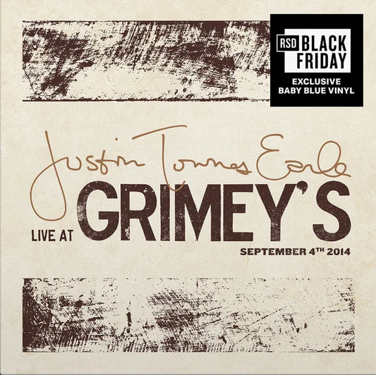 Earle, Justin Townes/Live at Grimey's (Baby Blue Vinyl) [LP]