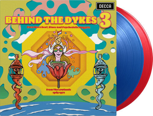 Various Artists/Behind The Dykes 3 (Blue & Red Vinyl) [LP]