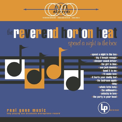 Reverend Horton Heat, The/Spend a Night in the Box (Gold Vinyl) [LP]