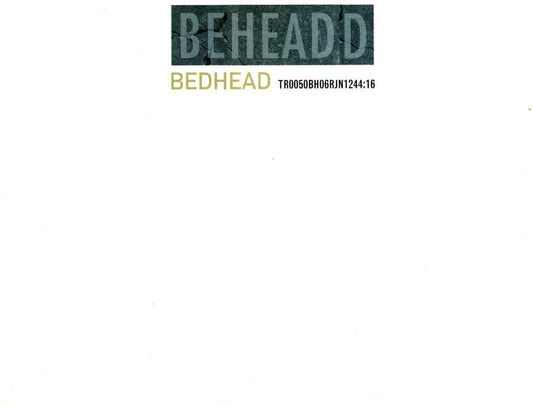 Bedhead/Beheaded (Smoke Coloured Vinyl) [LP]