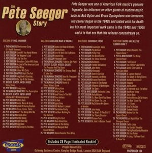 Seeger, Pete/The Story (4 CD Set) [CD]