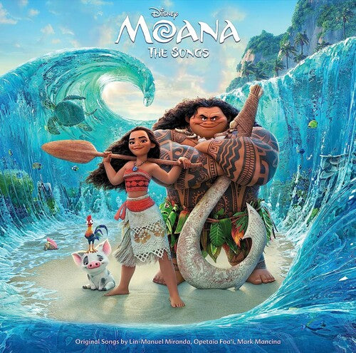 Soundtrack/Moana: The Songs (Wave Break Ocean Blue Vinyl) [LP]