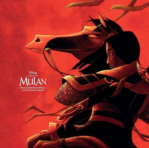 Soundtrack/Songs From Mulan (Ruby Red and Obsidian Vinyl) [LP]