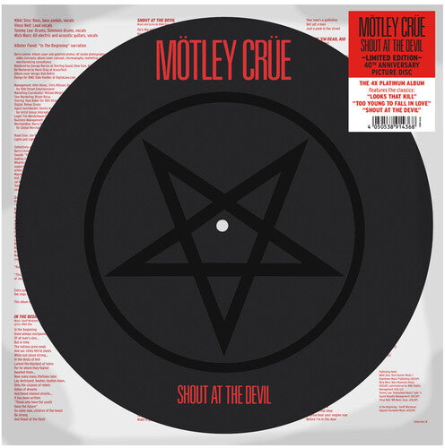 Motley Crue/Shout At The Devil (Limited Edition Picture Disc) [LP]