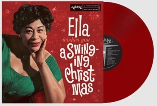 Fitzgerald, Ella/Ella Wishes You A Swinging Christmas (Red Vinyl) [LP]