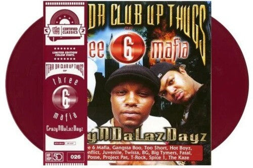 Tear Da Club Up Thugs (Three 6 Mafia)/CrazyNDaLazDayz (Dried Blood Red Vinyl) [LP]