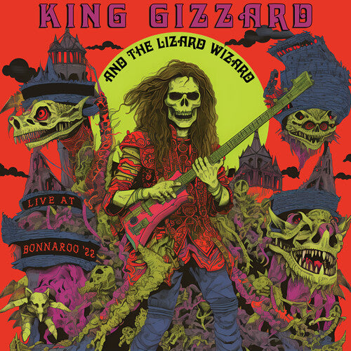 King Gizzard & The Lizard Wizard/Live At Bonnaroo '22 (Red & Green Vinyl) [LP]