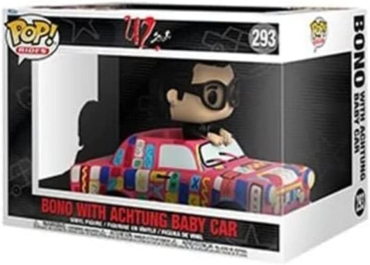 Pop! Vinyl/U2: Zoo TV - Bono with Achtung Baby Car [Toy]