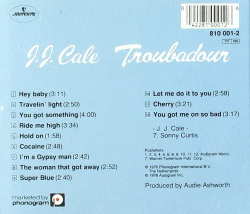 Cale, J.J./Troubadour [CD]