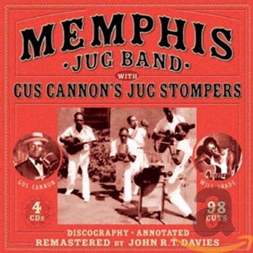 Memphis Jug Band/Memphis Jug Band with Gus Cannon's Jug Stompers (4CD)