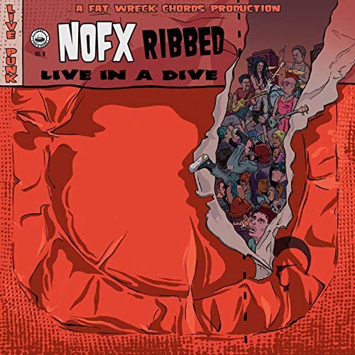 NOFX/Ribbed - Live In A Dive [LP]