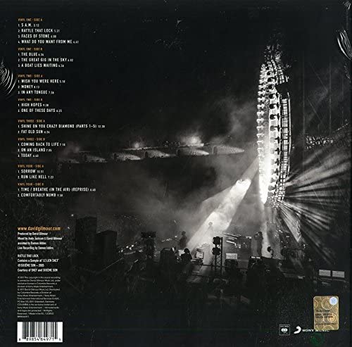 Gilmour, David/Live At Pompeii [LP]