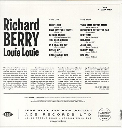 Berry, Richard/Louie Louie [LP]
