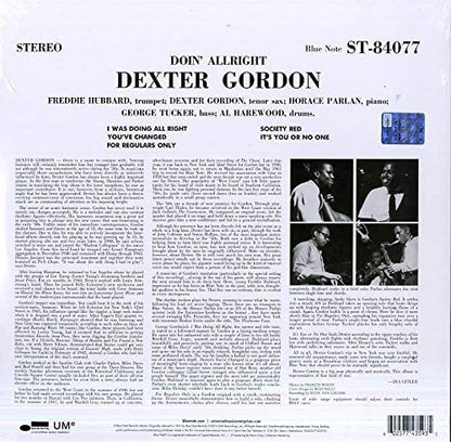 Gordon, Dexter/Doin' Allright [LP]