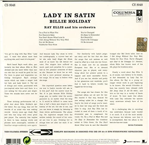 Holiday, Billie/Lady In Satin [LP]