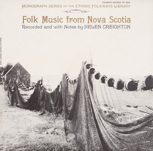 Various Artists/Folk Music From Nova Scotia (Folkways) [CD]