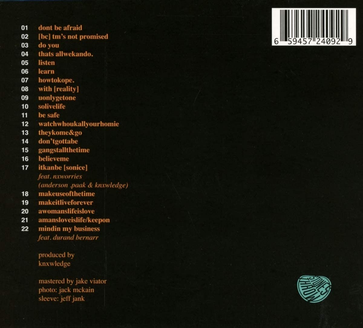Knxwledge/1988 [CD]