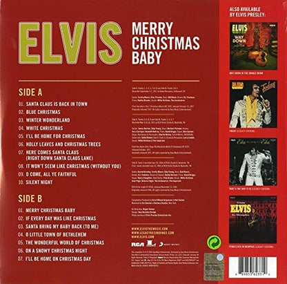 Presley, Elvis/Merry Christmas Baby [LP]