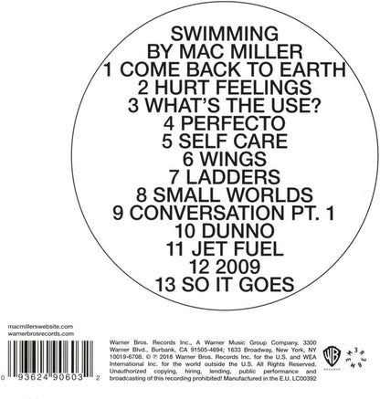 Miller, Mac/Swimming [CD]