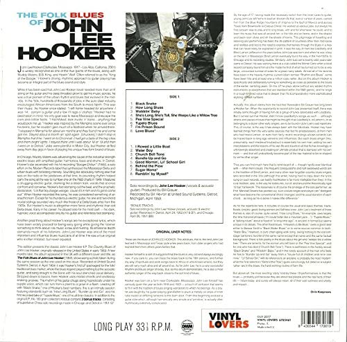 Hooker, John Lee/The Folk Blues Of [LP]