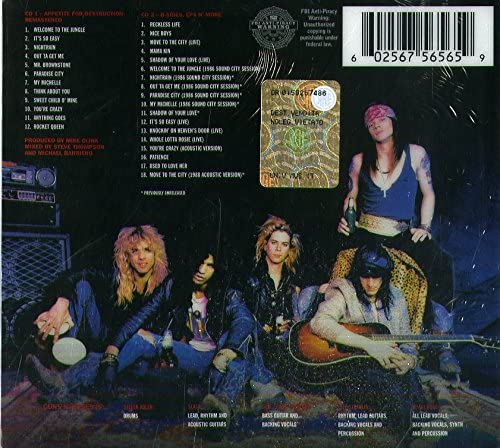 Guns N' Roses/Appetite For Destruction (Deluxe Remaster) [CD]