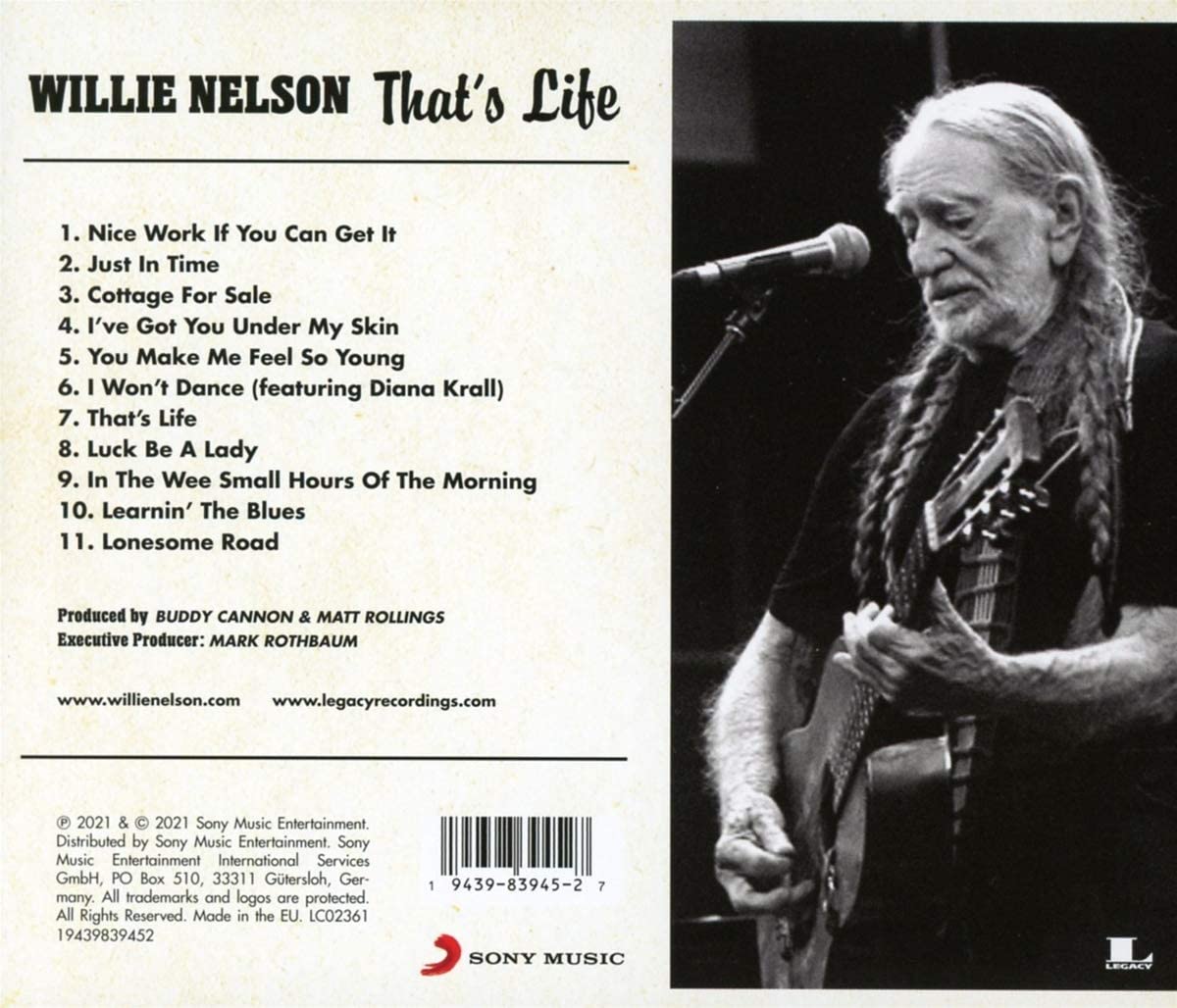 Nelson, Willie/That's Life [CD]