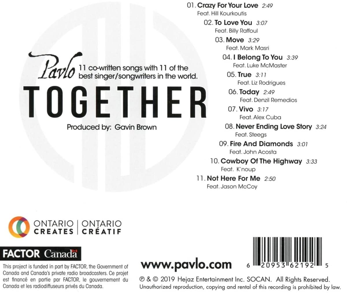 Pavlo/Together [CD]