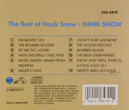 Snow, Hank/Best Of [CD]