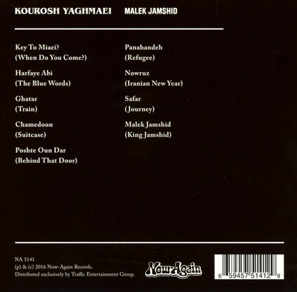 Yaghmaei, Kourosh/Malek Jamshid [CD]