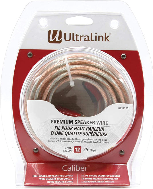 UltraLink Premium Speaker Wire (12 Gauge - 25 Feet)