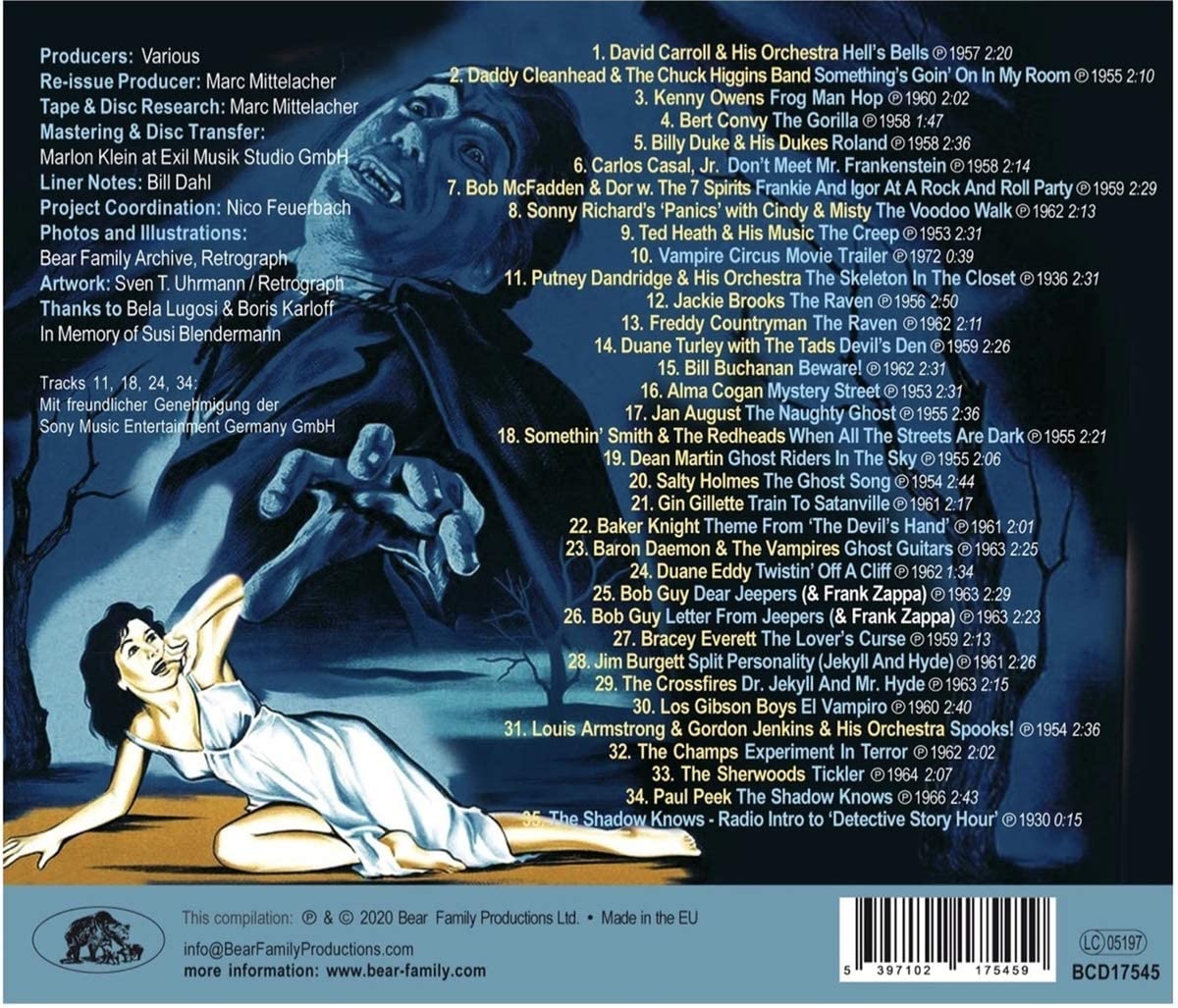 Various Artists/The Shadow Knows More: 35 Scary Tales... [CD]