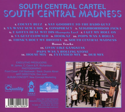 South Central Cartel/South Central Madness [CD]