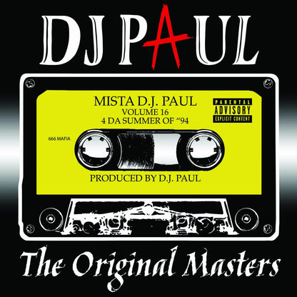 DJ Paul/Original Masters Vol. 16: 4 Da Summer of '94 (Lemonade Yellow) [LP]