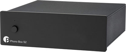 Pro-Ject Phono Box S2 - MM/MC Phono Preamplifier (Black)