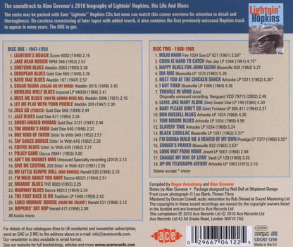 Hopkins, Lightnin'/His Blues (2CD) [CD]
