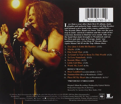 Joplin, Janis/I Got Dem Ol' Kozmic Blues Again Mama! [CD]