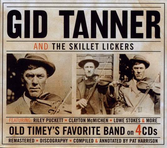 Tanner, Gid And The Skillet Lickers/Old Timey's Favorite Band 4CD [CD]