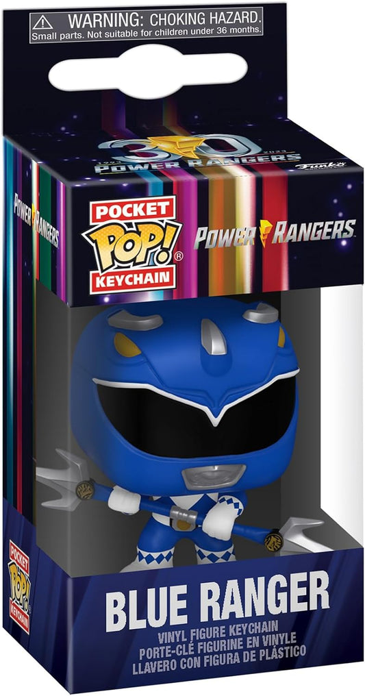 Pop! Keychain/Power Rangers 30th Blue Ranger [Toy]