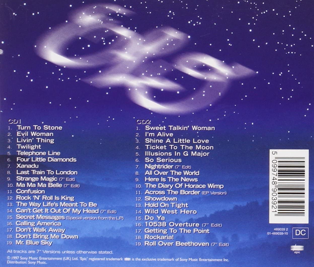 Electric Light Orchestra/Light Years: The Very Best Of [CD]
