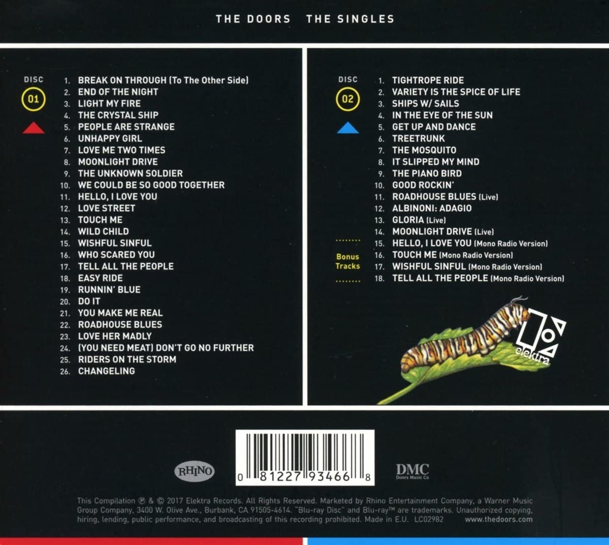 Doors, The/The Singles [CD]